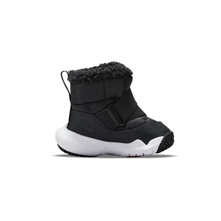 Nike Flex Advance Boot Comfortable Versatile Durable Warm High-Top Walking Shoes Baby Shoes Black DD0303-005