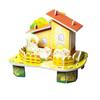 3D Стереоскопический Домик-Пазл DIY для Детей 3-6 лет - Образовательная Бумажная Поделка