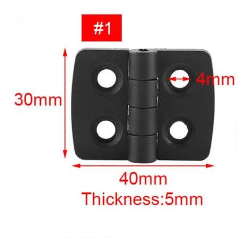 10 шт./компл. черный цвет нейлоновый пластиковый шарнир для деревянной мебели ящика электрошкафная фурнитура