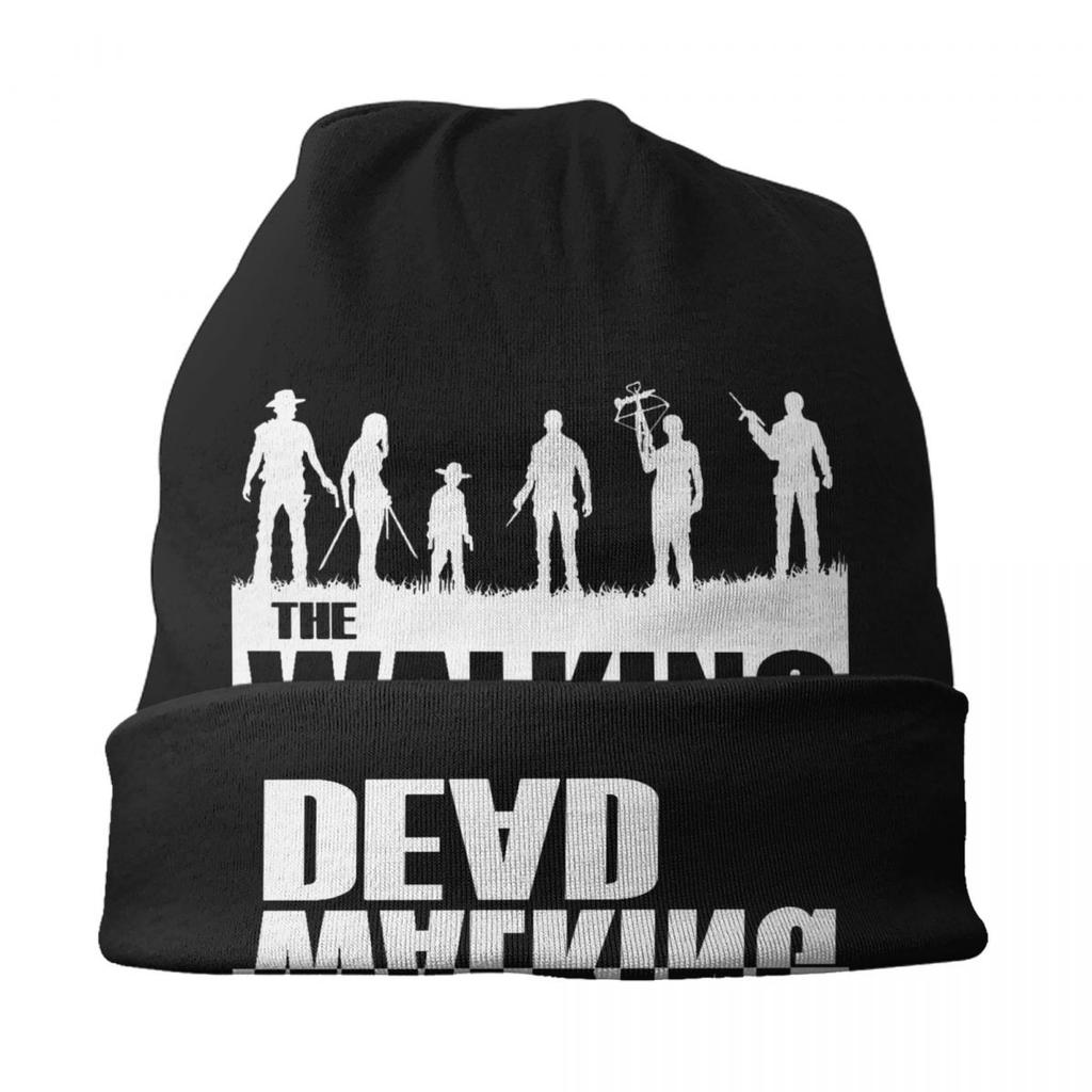 Телешоу ужасов «Ходячие мертвецы» Skullies шапки кепки уличная зимняя теплая унисекс женская вязаная шапка унисекс для взрослых шапки с капюшоном