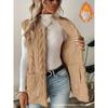 New Autumn and Winter Vest with Fur Coat and Versatile Jacket, Featuring A Camisole Shoulder and Imitation Lamb Wool Vest