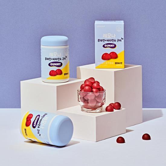 Gyeongnam Lemona Лютеин+Витамин А Жевательные конфеты 60 Жевательные конфеты (30-дневный запас)