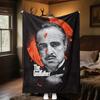1PC Godfather Godfather Blanket Soft Comfortable All Seasons Suitable Sofa Office Travel Home Use Makes Great Gift