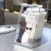 Крутые Черно-Белые Кошки Прозрачный Мягкий ТПУ Чехол для Телефона для Xiaomi Redmi Note 14 13 12 11 10 9 Pro Plus 4G 5G Мягкий Чехол