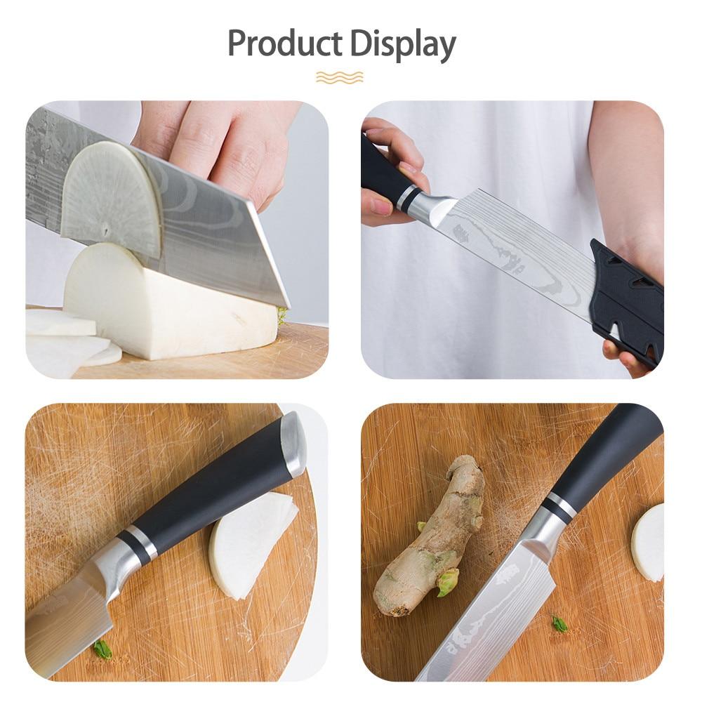 8-дюймовый японский нож шеф-повара «Привычка ножа» Кухонный нож шеф-повара из нержавеющей стали