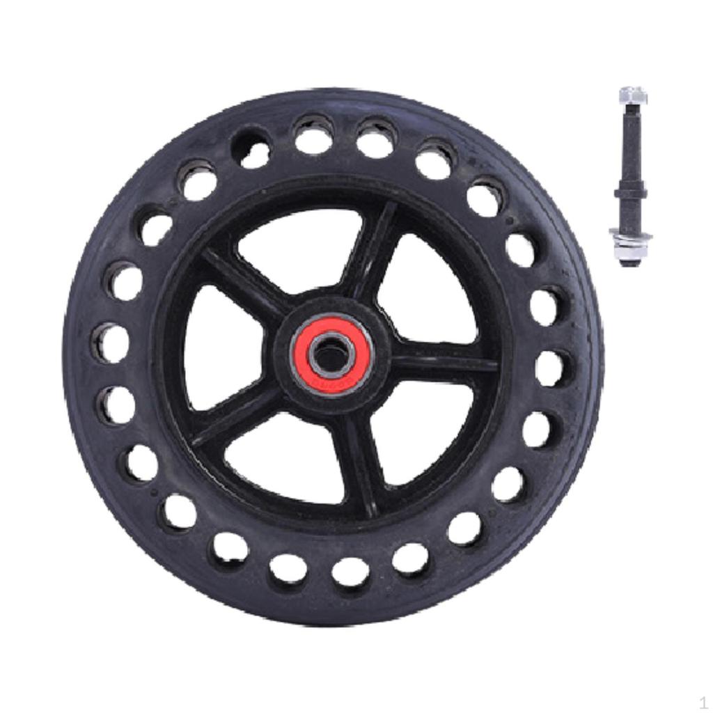 Колесо для инвалидной коляски Обслуживание Подшипник Амортизация Сотовая Резиновая Шина