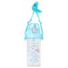 Sanrio Clear Cap Saturated Polyester Lid Silicone Name Sticker Dishwasher 605743 One-Touch Bottle, Cinnamoroll, & Body Resin, & Strap Polypropylene,