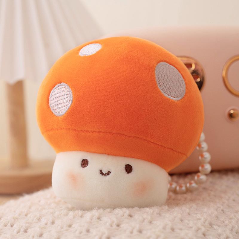 Mushroom Plush Toy: Cute Decorative Pendant for Kids