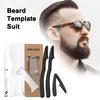 Beard Shaper Beard Styling Template Adjustable Beard Stencil Guide Practical Men Shaving Tool Sets Face Hair Styling Tool