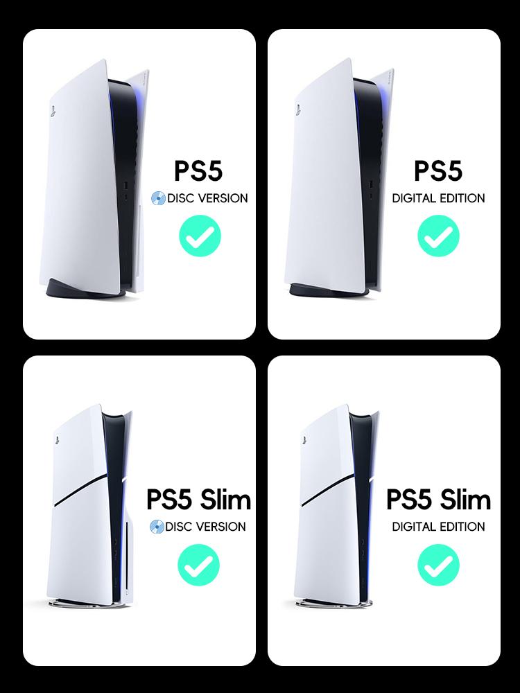 DATA FROG для PS5 Подставка Охлаждающая станция с RGB-подсветкой Вентиляторный концентратор Двойные контроллеры Зарядное устройство для PS5 Slim Аксессуары
