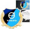 3D metal shield high quality car emblem badge decoration sticker for Volvo XC60 V50 V40 XC90 S60 S40 S80l V90 V60 EX90 S90 XC40