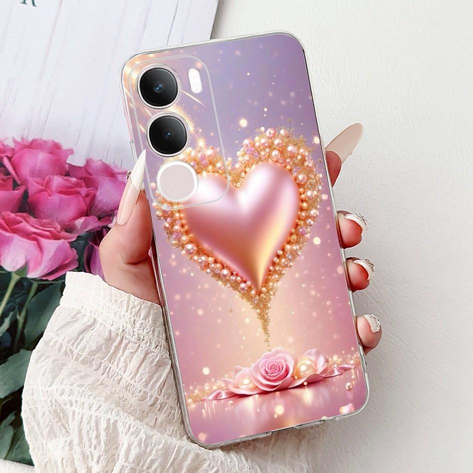 Silicone Case For Vivo Y19s V2419 Cover Lovely Cat Butterfly Cartoon Soft Back Protective Shell For Vivo Y19s 4G Y 19s TPU Coque