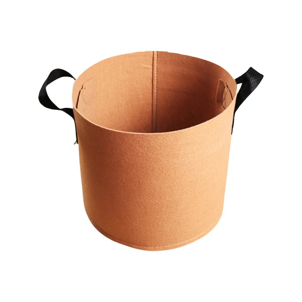 Plant Grow Bag Nonwoven Fabric Pots Plant Growing Bags Vegetable Planter Bags Suitable for Indoor and Outdoor Garden Use