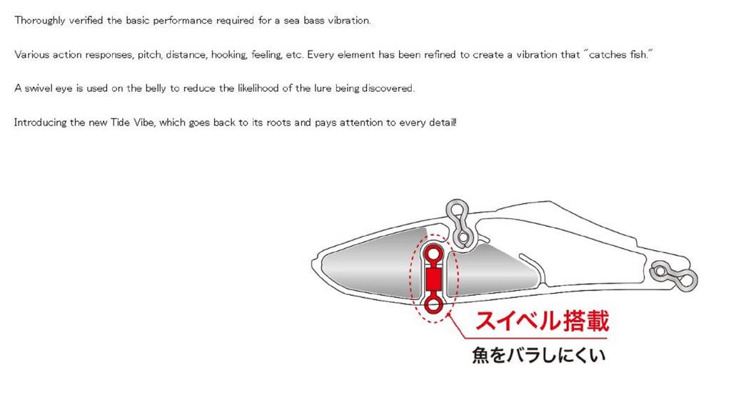 DUO Bay Ruf Tide Vib 70 Тонущая вибрационная приманка ACC0022 (9953)