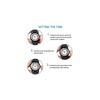 Kids Silicone Cartoon Watch for Boys and Girls, 3D Cute Design, Time Teacher Gift, Black