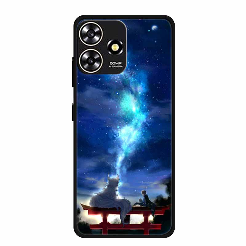 Крутой силиконовый чехол для ZTE Blade V50 Design 4G Чехол с принтом Модный мягкий задний чехол для Blade V50Design Чехол Защитные оболочки