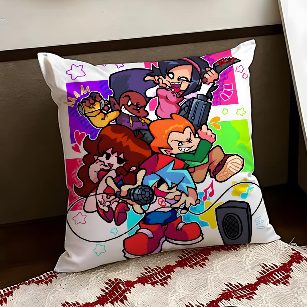Game Friday Night FFunkins Cushion Cover Reversible Soft Durable Pillow Cover Home  Car MultiScene Use for Daily Comfort