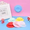 1pc Baby Toddler Double Sided Suction Cup Mat Tableware Sucker Anti-slip Bowl