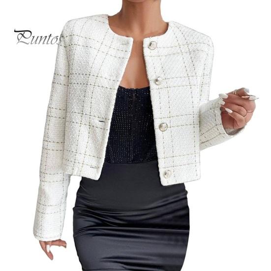 Женское пальто без воротника, однобортное, с длинными рукавами, короткое, в деловом стиле, куртка для поездок на работу, весна-осень, верхняя одежда