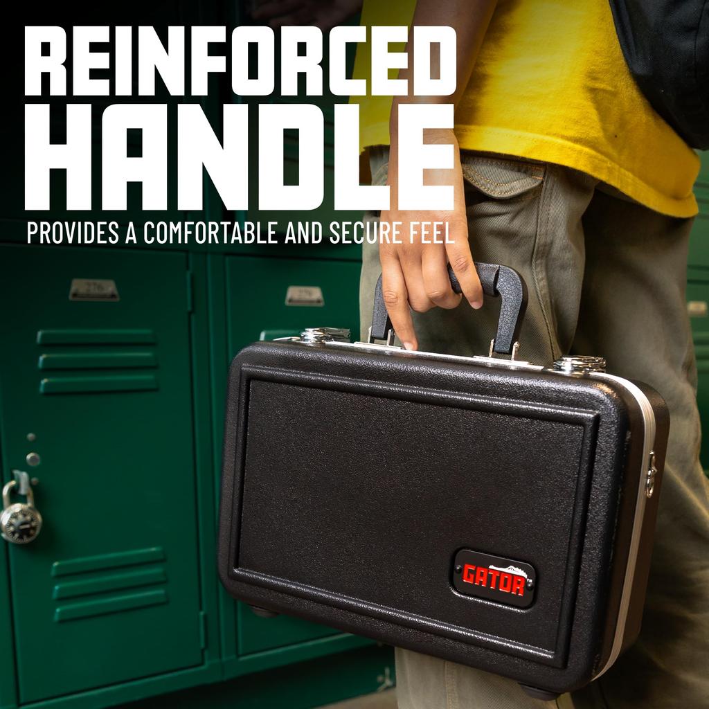 GATOR Кейс Andante Series для альт-саксофона, ABS-пластик снаружи, GC-ALTOSAX-23