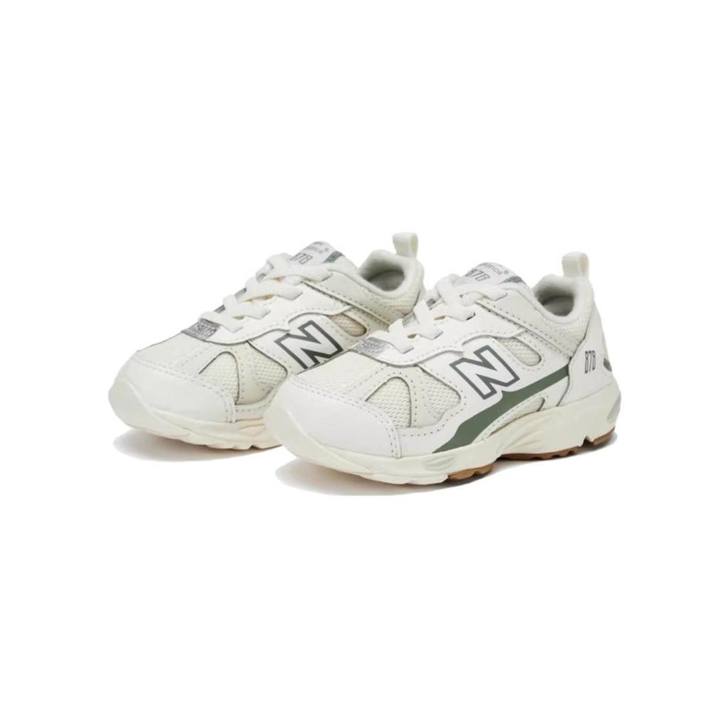 New Balance NB 878 Универсальные низкие детские кроссовки Экру для младенцев и малышей IV878SA1