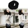 Fashion Winter Long Shawl Knitting Wool Scarf Neck Cowl Collar Infinity Circle Cable