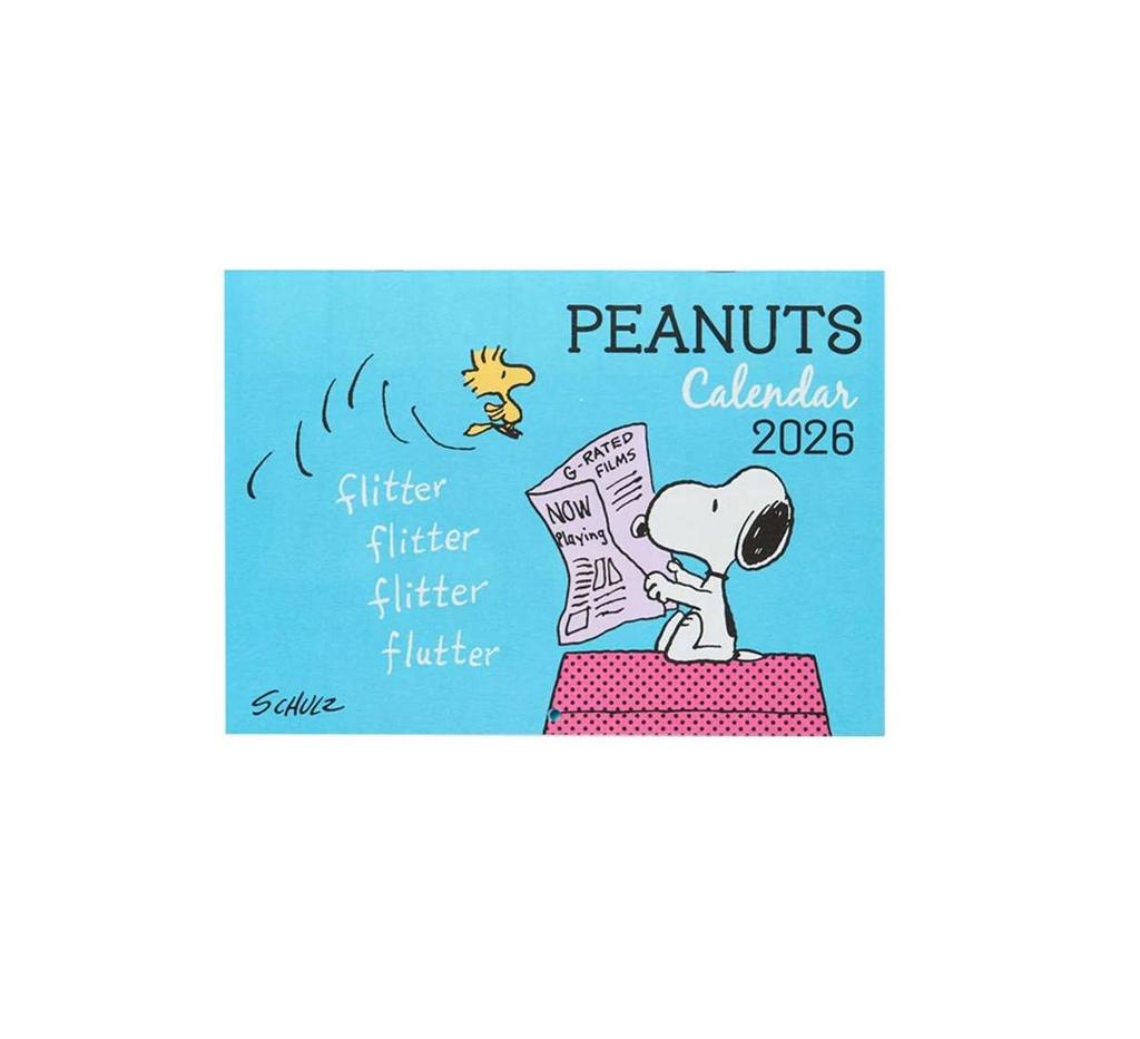 Sanrio Snoopy Wall Calendar Horizontal 2026 Japan NEW Sanrio Characters