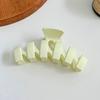 Large Ponytail Shark Hair Clip For Women Korean Claw Clip Thick Hair Soild Color Crab Hair Clip Barrettes