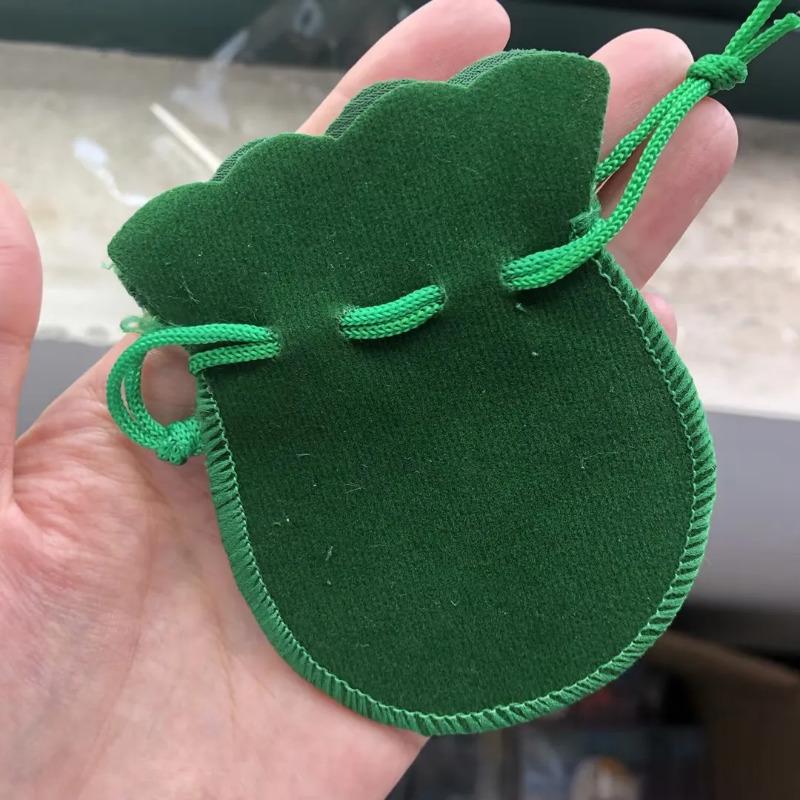 Бархатный мешочек на шнурке Мешочек-тыква на шнурке Упаковочный мешочек для ювелирных изделий Свадебные рождественские мешочки для сувениров Подарочные мешочки KTY