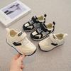 Детская спортивная обувь Весна 2025 новая кожаная дышащая обувь для мальчиков мягкая подошва нескользящая обувь для девочек обувь Dexun Forrest Gump