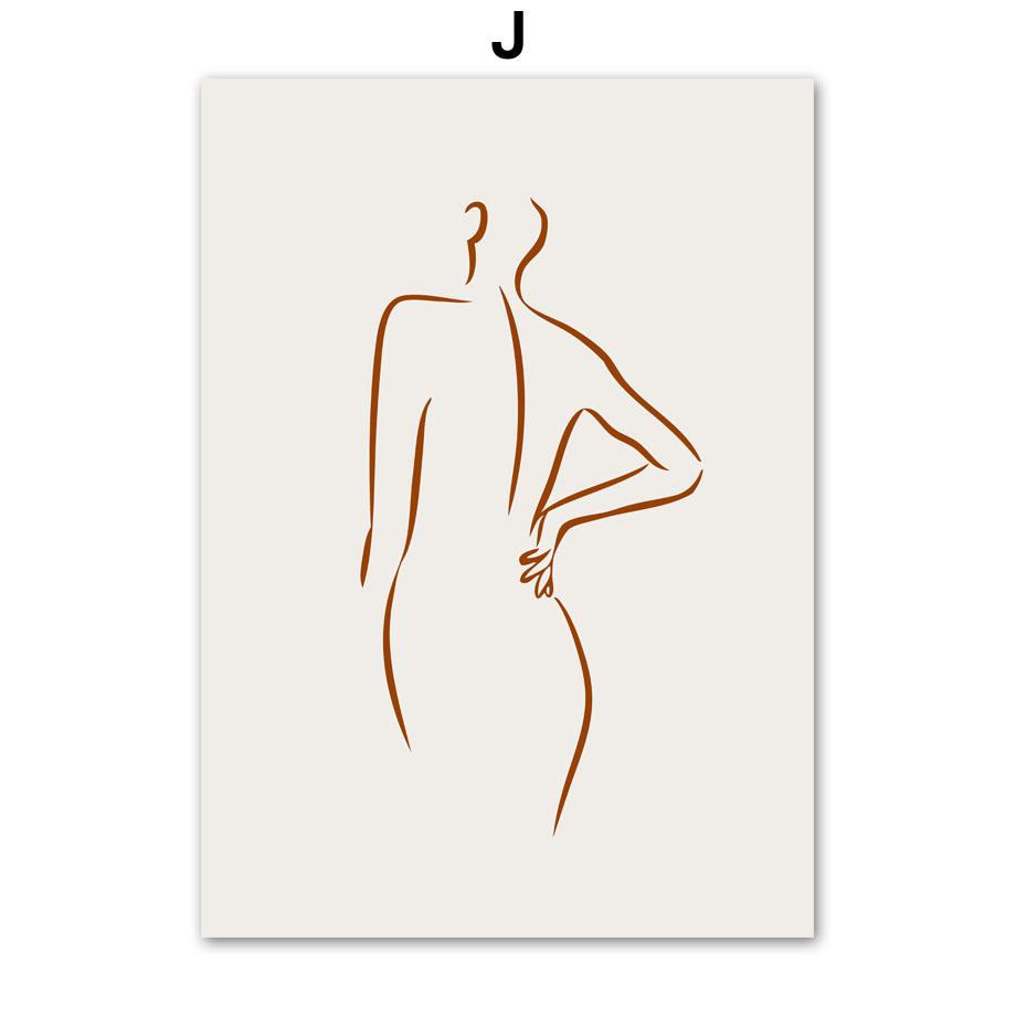 Настенная картина на холсте, High Way, слон, олень, лошадь, хлопковая линия, постеры на скандинавскую тему и принты, настенные панно для гостиной