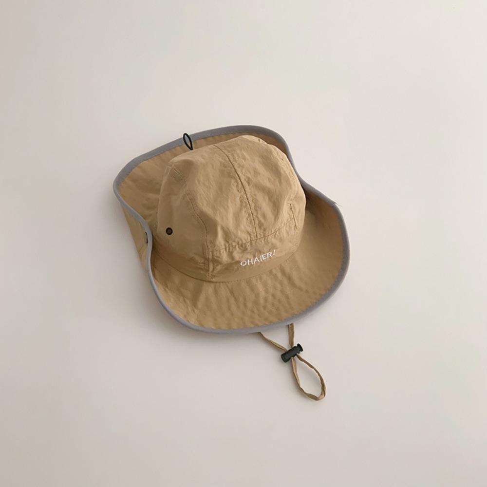 Summer Children Sunhat Quick-dry Fisherman Hat Ins Baby Bucket Hat  2-8 Years