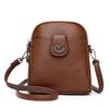 New Fashion Multi Layer Mobile Phone Bag  Summer Women's Single-shoulder Crossbody Bag  Urban Simple Middle-aged Mother Bag