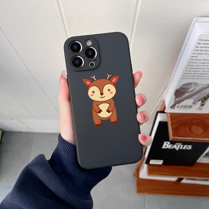 Kawaii Cute Flower оригинальный квадратный жидкий силиконовый чехол для телефона iPhone 14 11 12 13 Pro Max Mini X XS XR 7 8 Plus SE2 DIY чехол