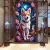 Луна Собака Кошка Цветок Большой Размер Алмазная Живопись Животные DIY Полный Квадратный Круглый Алмаз Стразы Вышивка Мозаика Набор для Вышивания Крестиком