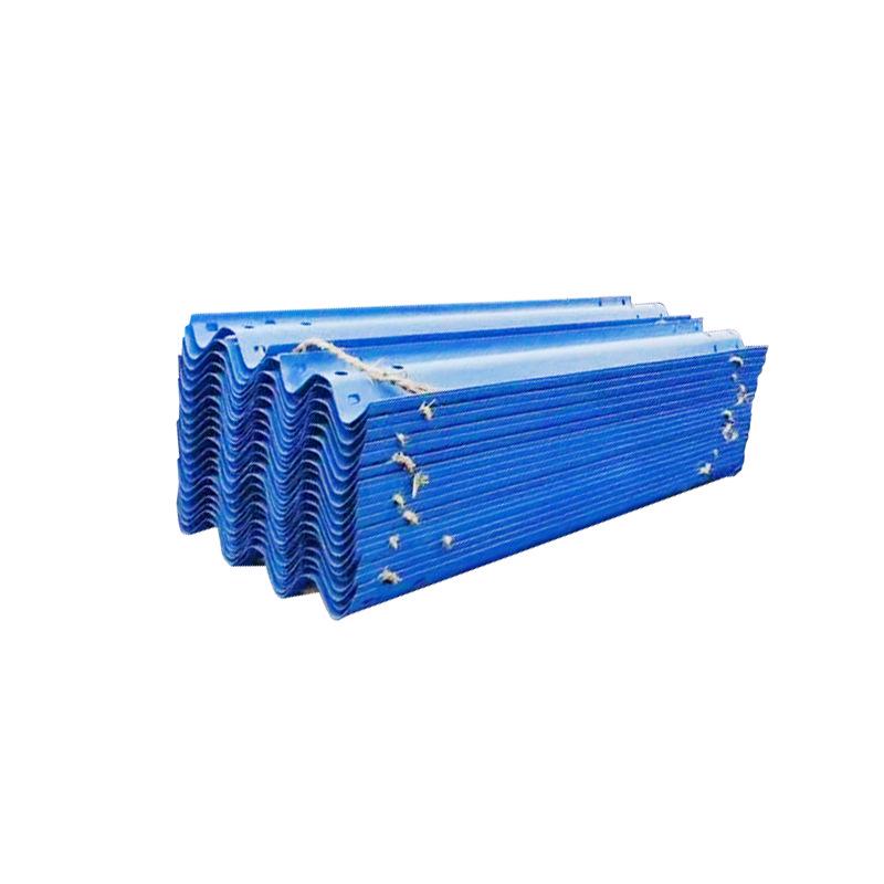 Steel Guardrail for Rural Roads - Powder Coated, Hot-Dip Galvanized, Two-Wave/Three-Wave Anti-Collision Design