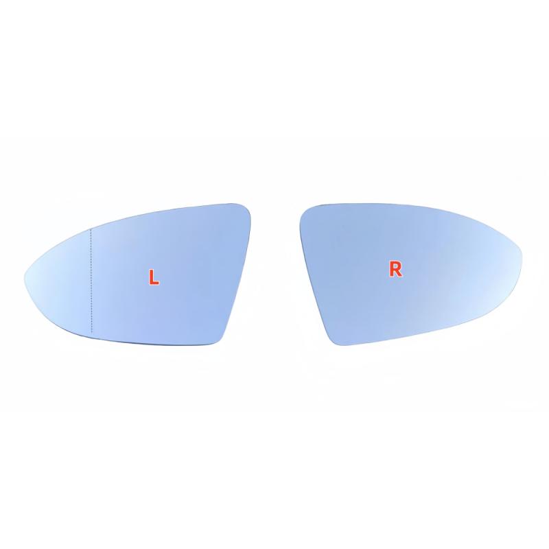 For Volkswagen VW Golf 7 MK7 / MK7.5 GTI GTD 2012- Touran 5T Replacement Car Heated Clear Rear View Side Mirror Glass part