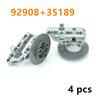 MOC Components Suspension Steering Wheel Hub with Planetary Gear Reduction 46490 Technical DO-IT-YOURSELF Building Blocks Tire Car Drive Bricks