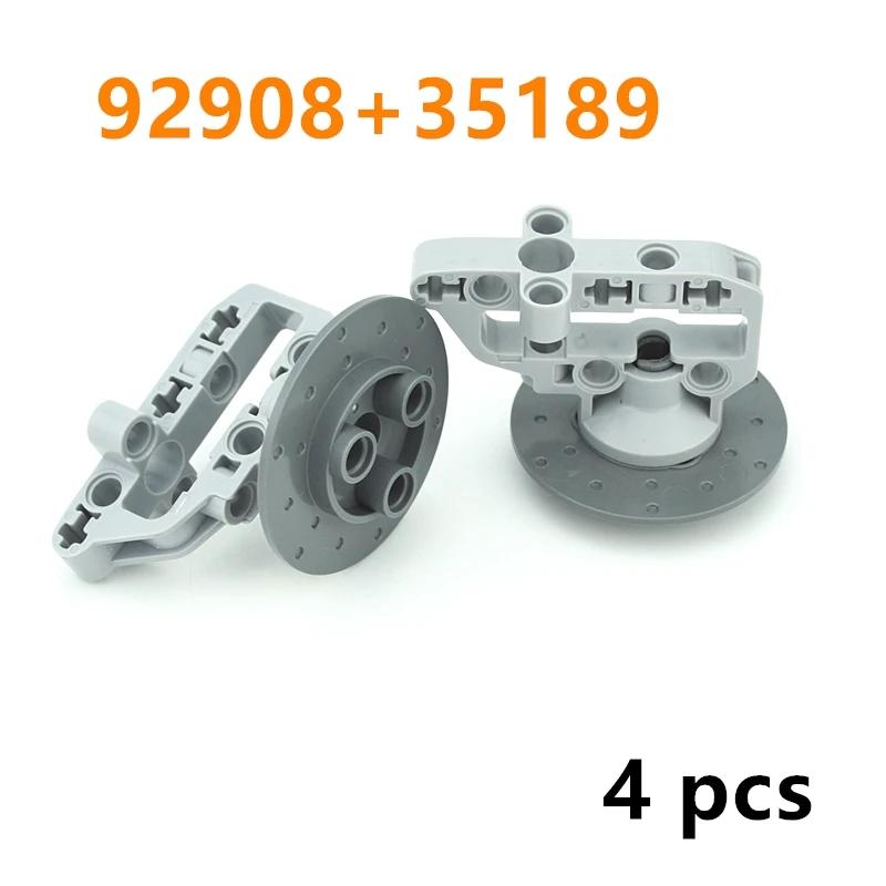 MOC Components Suspension Steering Wheel Hub with Planetary Gear Reduction 46490 Technical DO-IT-YOURSELF Building Blocks Tire Car Drive Bricks
