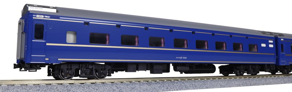 KATO HO Gauge 24 Series Sleeper Express Hokutosei Orone 25 Set Railway Model Passenger Car 25/Orohane 2-car 3-531