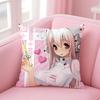SSuper Sonico Cushion Cover Pillow Case Soft Friendly Fabric  Concealed Zipper