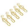 100 Pcs Anti Slip Fancy Paperclips Music Note Shape Small Paper Clips Cute Paper Clips  Scrapbook