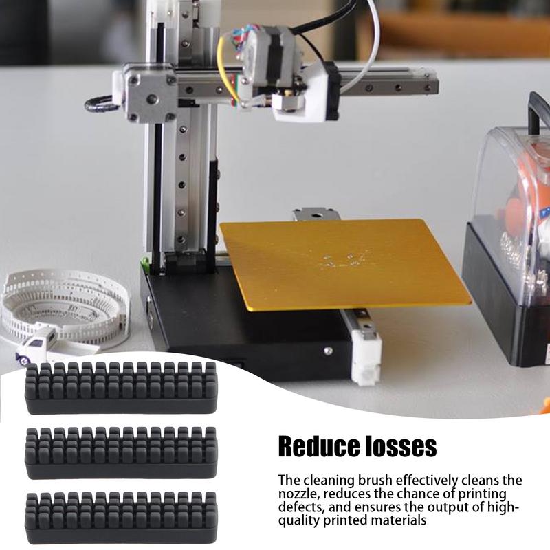 Для Bambu Lab A1/A1 Mini Насадка Силиконовая Щетка Инструмент для Очистки Сопла 3D-принтера Аксессуары для Очистки 3D-принтера