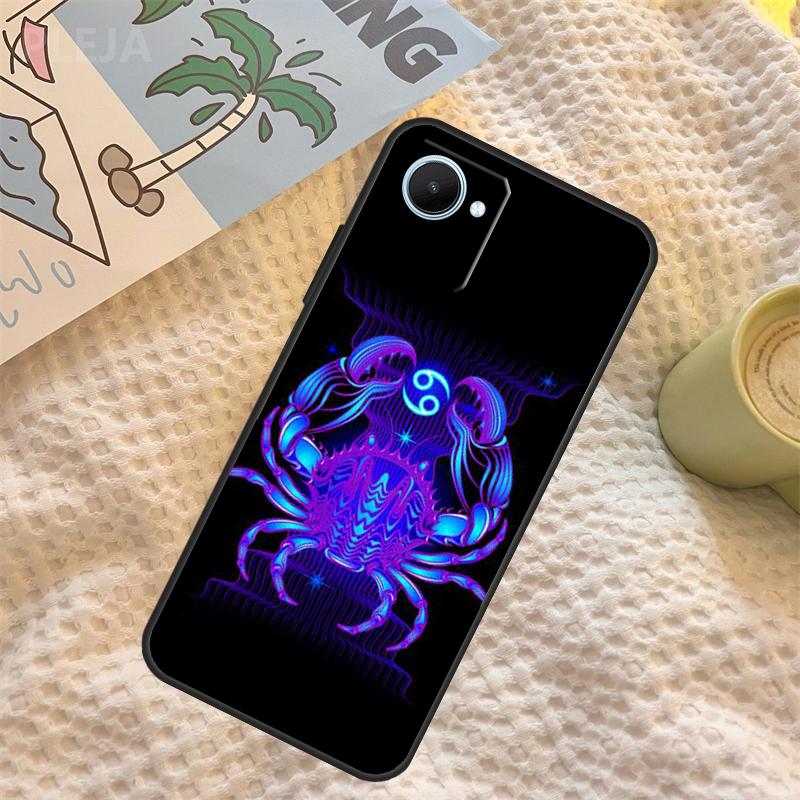 Чехол "Двенадцать созвездий" для Realme C67 C63 C55 C51 C75 C61 C53 C35 C65 C71 11 12 13 14 15 Pro Plus GT6 GT7 Pro