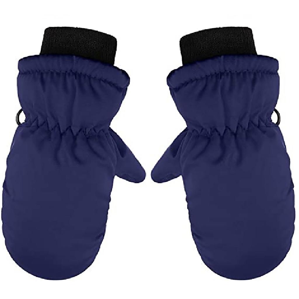 Thick Warm Children Ski Gloves 2-5Year Boys Girls Plush Mittens Windproof Waterproof Outdoor Baby Hand Covers Winter Kids Glove