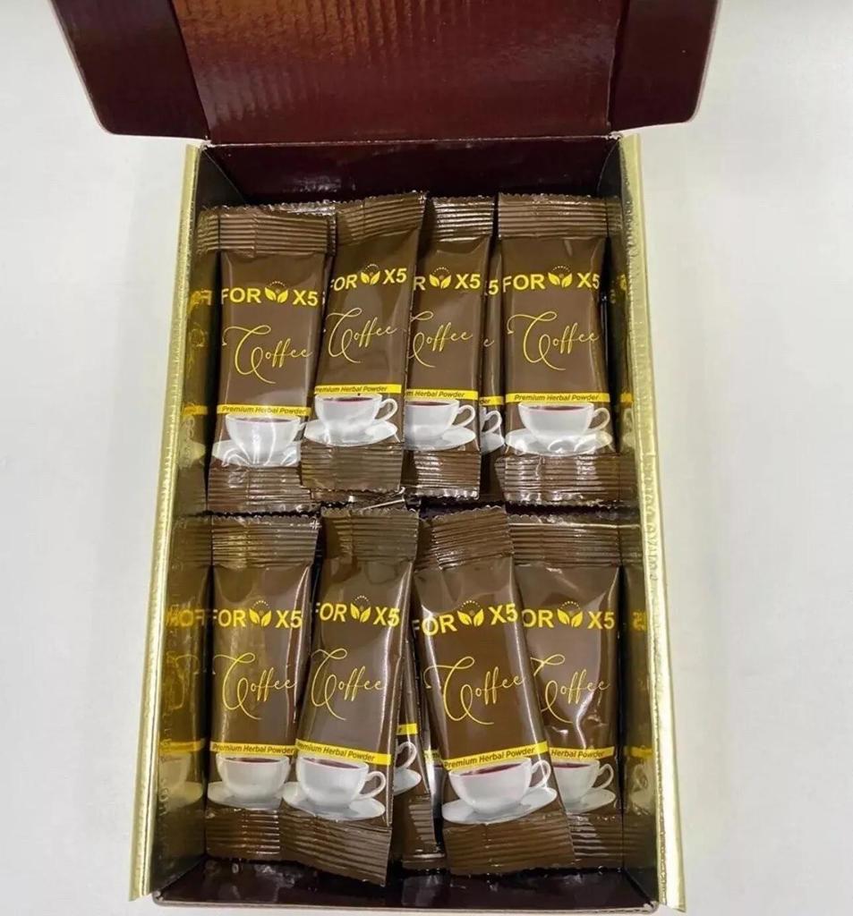 FORX5 Premium Herbal Coffee Powder - For a Healthy and Delicious Start To Your Day