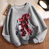 Children's Fashion Hoodies for Autumn and Winter, Round-neck Long-sleeved Jackets for Boys and Girls