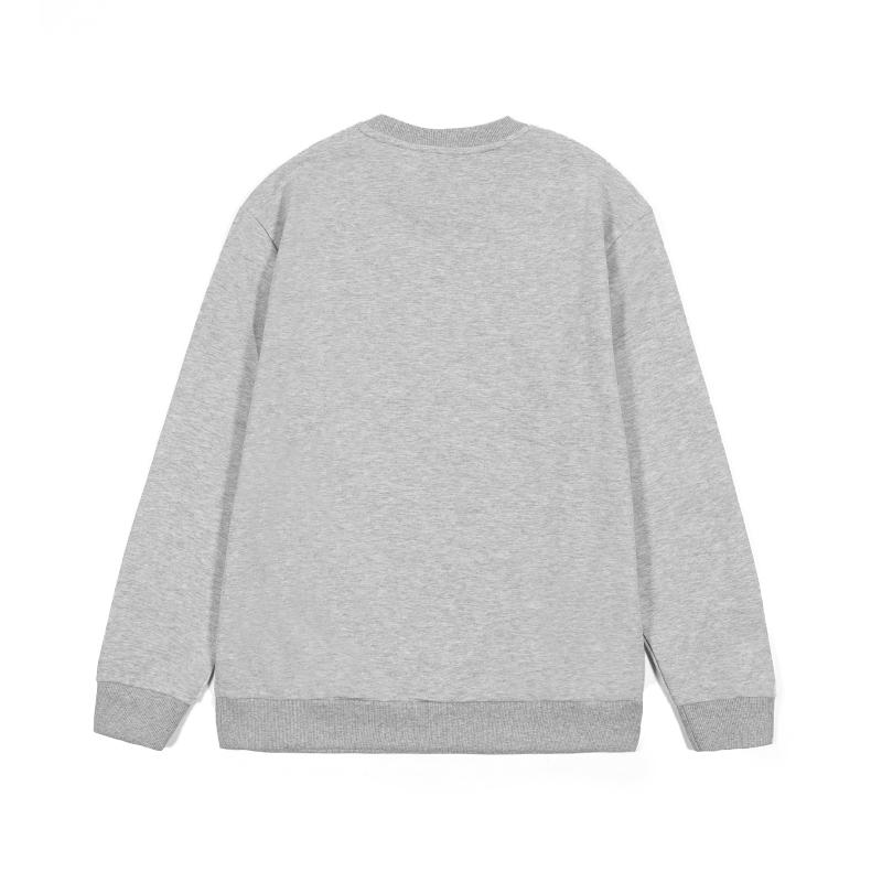 Li-Ning Letter Logo Casual Loose Printed Round Neck Pullover Sweatshirt Men Sweatshirt Light-Floral-Gray AWDTC71-2