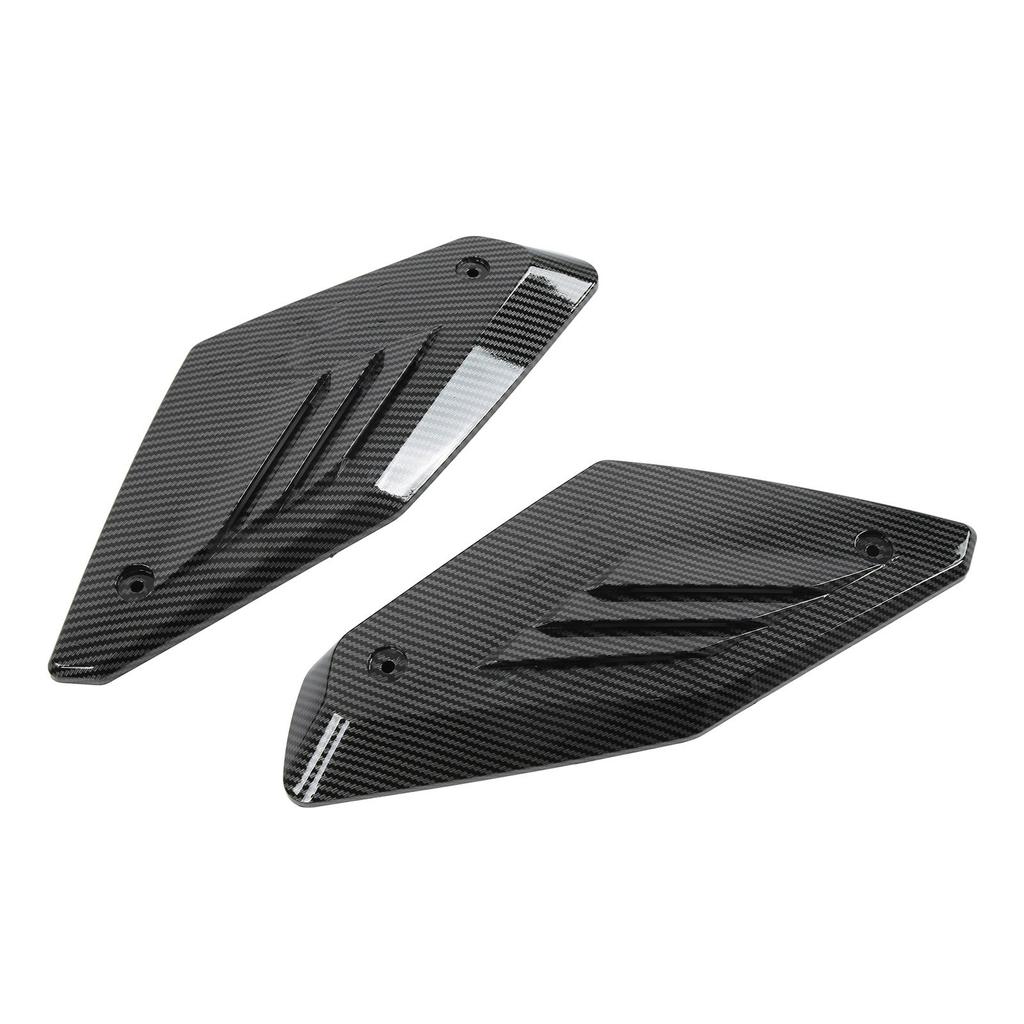 2PCS Motorcycle Side Panel Air Intake Cover Guard Protection Replacement for CB650R 2019 2020 2021Carbon Fiber Style