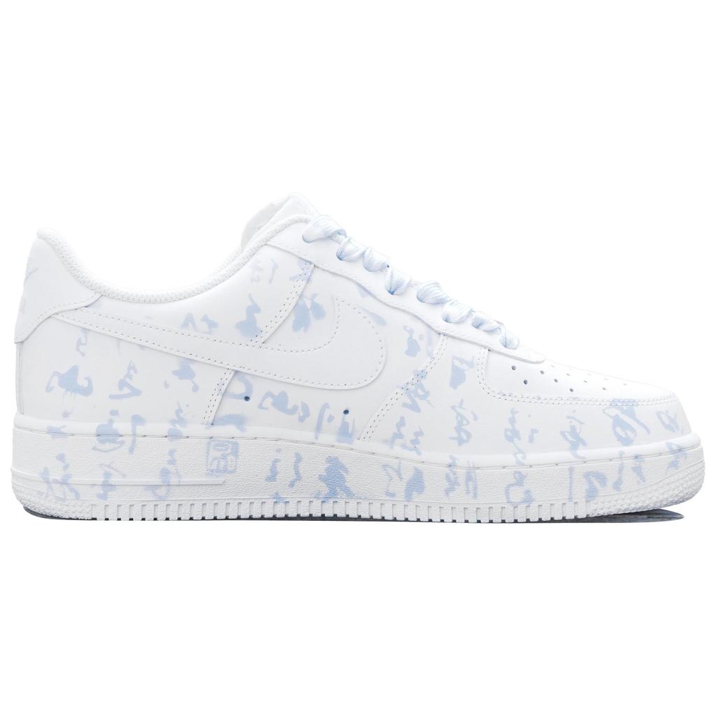Nike Nike Air Force 1 Низкие Скейтбордические Кроссовки Устойчивые к Скольжению и Истиранию Унисекс Белые CW2288-111(Team113-S-BOX)